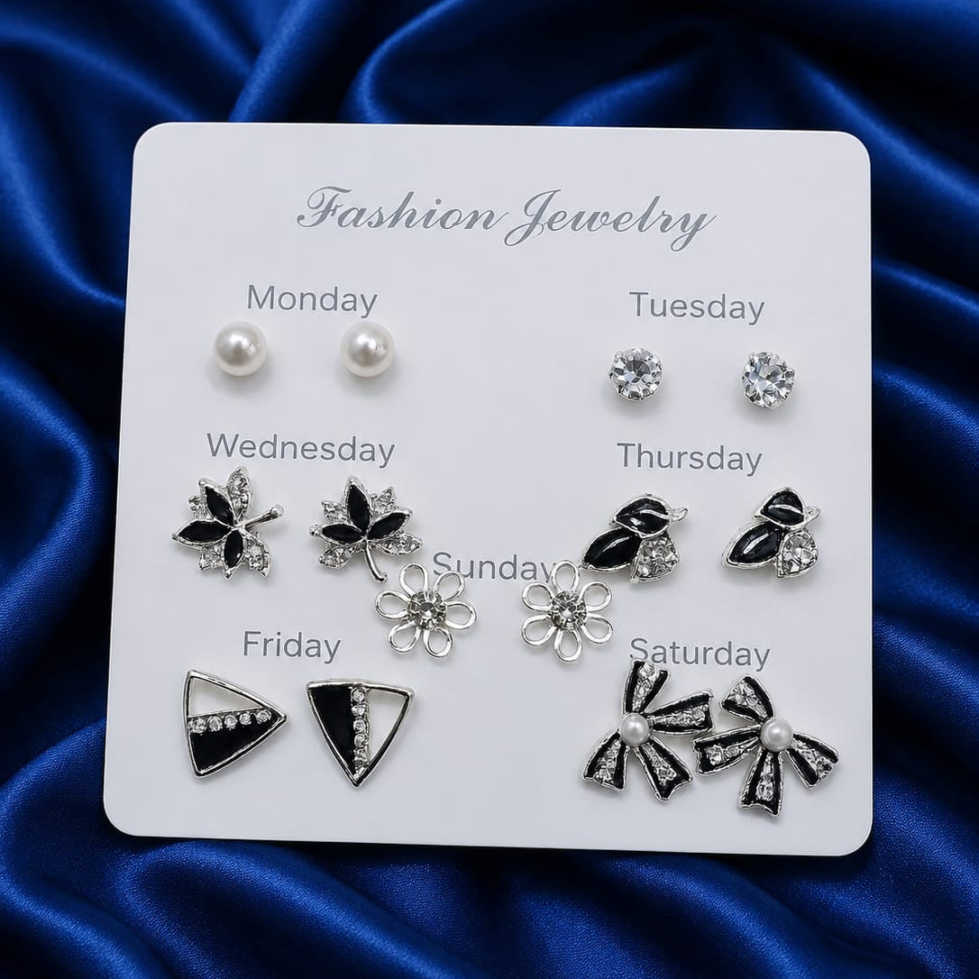 Elegant Everyday Stud Earrings Collection
